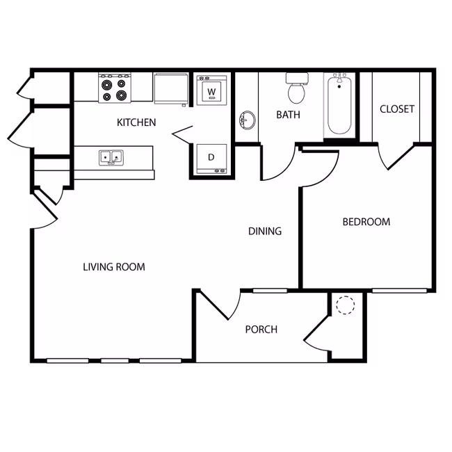 Unit 321 324 floor plan
